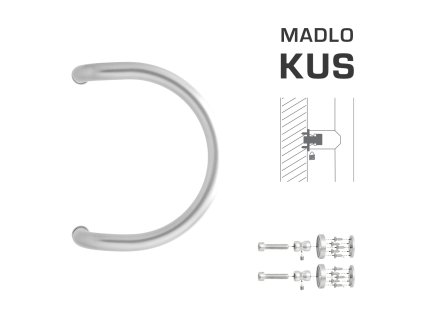 WA - MADLO M1 WA/B-D-DREVO ks  NEM - nerez matná