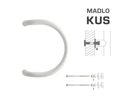 WA - MADLO M1 WA/C-DHP ks  BIL - biela lesklá (RAL 9016)