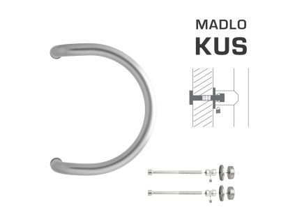 WA - MADLO M1 WA/C-DHP ks  STM - strieborná matná (RAL 9006)