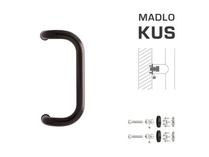 WA - MADLO M2 WA/B-D-DREVO ks  HNM.T - hnedá matná tmavá (RAL 8019)