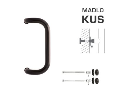 WA - MADLO M2 WA/C-DHP ks  HNM.T - hnedá matná tmavá (RAL 8019)