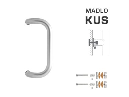 WA - MADLO M2 WA/C-S-SKLO ks  NEM - nerez matná