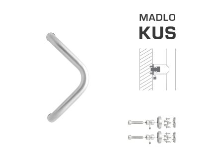 WA - MADLO M6 WA/B-D-DREVO ks  NEM - nerez matná