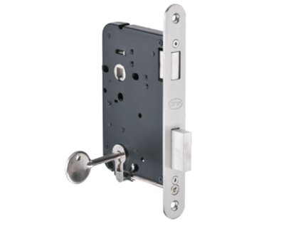 JNF - ZÁMOK na dvere BB 70 IN.20.806.50  NEM - nerez matná