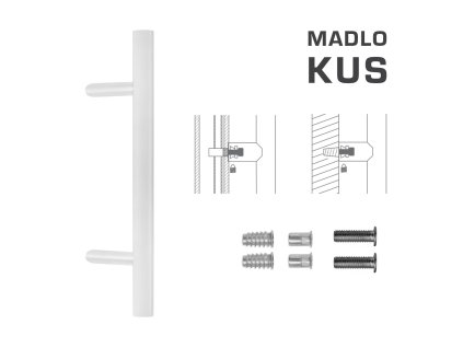 FT - MADLO kód K10 Ø 35 mm SP ks  BIM - biela matná (FBO)