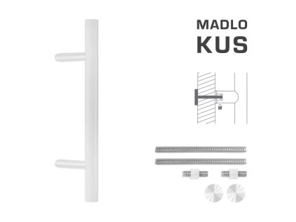 FT - MADLO kód K10 Ø 35 mm UN ks  BIM biela matná (FBO)