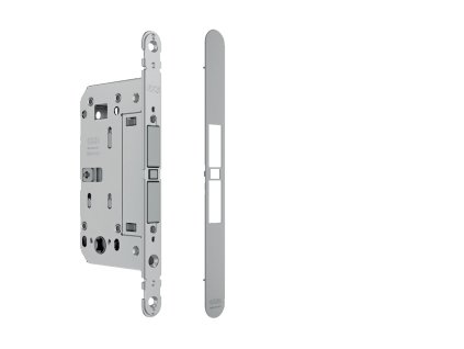 AGB - Magnetický zámok TOUCH & CLOSE WC s krytkou - 50  SIM - sivá matná (78)