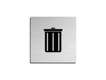 JNF - PIKTOGRAM SMETI IN.26.210  NEM - nerez matná