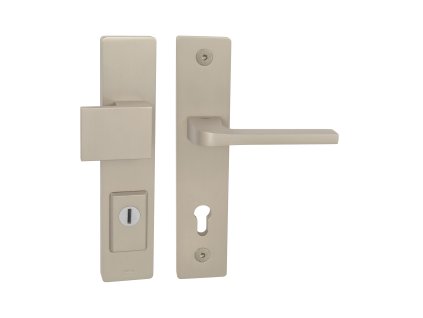 TI - FORTE PLUS 3214/SUPRA 3097 - SH, hrúbka dverí 104-110 mm  NIM - nikel matný (142)