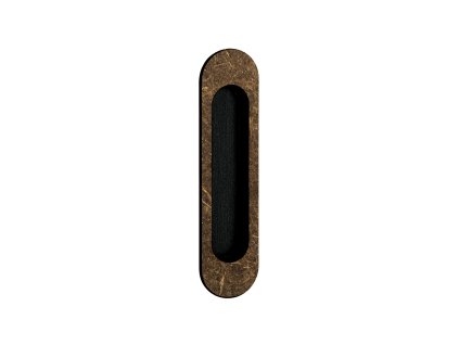 MPK -  MUŠĽA OVÁL 040 bez otvoru  BRA - bronz antik (DAB)