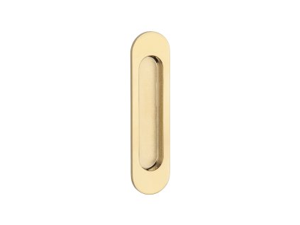 MPK -  MUŠĽA OVÁL 040 bez otvoru  ZLL PVD - zlatá lesklá (GOLD PVD)