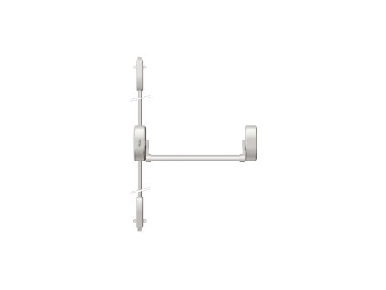 DK - PANIKOVÉ KOVANIE PHA 1202 - 2-bodové zaistenie D1/1H-1D  NEM - nerez matná