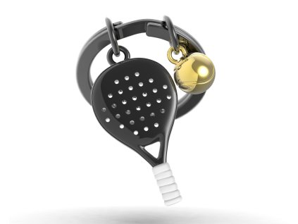 MTM - KĽÚČENKA - Padelová raketa Black