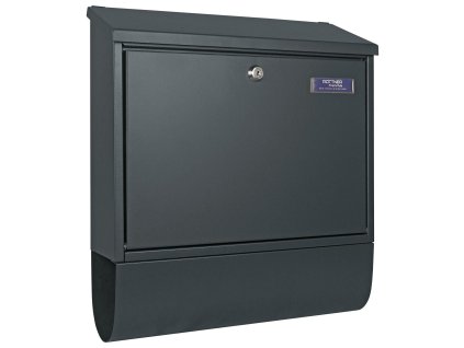 RR - POŠTOVÁ SCHRÁNKA VILLA SPECIAL SET - T06491  Antracit