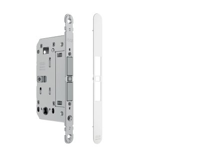 AGB - Magnetický zámok TOUCH & CLOSE PZ s krytkou - 60  BIM - biela matná (FM)