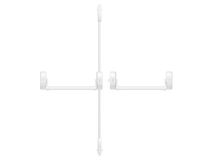 DK - SET PHA 2000 Dvojkrídlové dvere s 3-bodovým zaistením D2/1H-1D-1B  BIM - biela matná