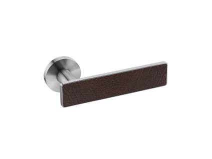 JNF - FRAME CONTOUR 436 - R  NEM - nerez matná /hnedá koža