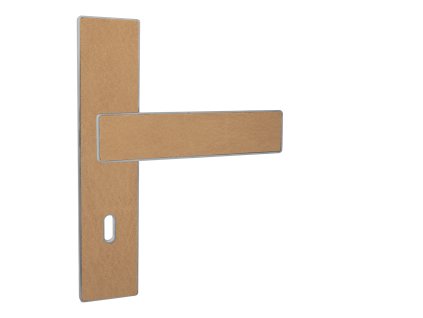 JNF - FRAME CONTOUR - SH 436  NEM - nerez matná /béžová koža