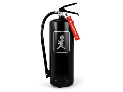 SN - HASIACI PRÍSTROJ 6 KG CIL/STL - čierna lesklý/strieborný lesklý emblém