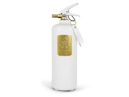 SN - HASIACI PRÍSTROJ 2 KG  BIL/ZLL - biela lesklá/zlatý lesklý emblém
