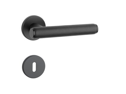 AS - EGERIA - R 7S  CIM - čierna matná/čierna koža (BK)