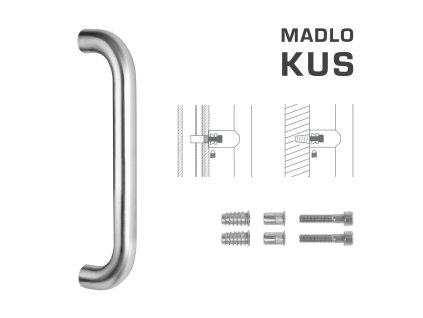 FT - MADLO kód K01 Ø 30 mm SP ks  NEM - nerez matná (F60)