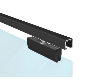 SC - POSUVNÝ SYSTÉM 100 SILENT GLASS 120 KG (Prevedenie SC – posuvný systém 100 SILENT GLASS pre jednokrídlové dvere 1D 1500/120)