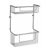 SO - SIDELINE DK1031 - Košík do sprchy dvojitý  CHL - chróm lesklý