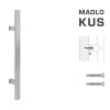 FT - MADLO kód K41S 40x10 mm ST ks  NEM - nerez matná (F60)