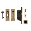 FT - Set na posuvné dvere - BB/S - HR  BRM - bronz matný (F43)