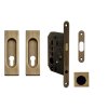 FT - Set na posuvné dvere - PZ/D - HR  BRM - bronz matný (F43)