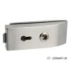 CT - 11000 Kovanie na sklenené dvere  NIM.LL - nikel matný (ONS)