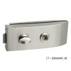 CT - 11000 Kovanie na sklenené dvere  NIM.LL - nikel matný (ONS)