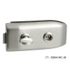 CT - 6000 Kovanie na sklenené dvere  NIM.LL - nikel matný (ONS)