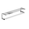 CB - TIME W4277 - Držiak na uterák s poličkou a podložkou  CHL - chróm lesklý (CR)