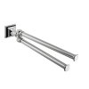 CB - PORTOFINO B3212 - Držiak na uteráky dvojitý 41,5 cm  CHL - chróm lesklý (CR)