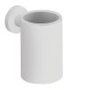 CB - PLUS W4902 - Pohár na zubné kefky s držiakom  BIM - biela matná (BM)