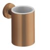 CB - PLUS W4902 - Pohár na zubné kefky s držiakom  MEM PVD - meď matná (VM)