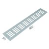 MPK -  Vetracia mriežka 80 x 400 mm  STM - strieborná matná (F1)
