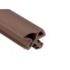 OS - Tesnenie pre zárubne (bezfalcové dvere) L 5701  Hnedá