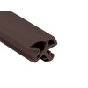 OS - Tesnenie pre zárubne (bezfalcové dvere) L 5701  Hnedá rustik