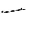 SO - HOUSE RB3364 - Držiak na uteráky dvojitý 64,8 cm  CIM - čierna matná