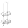 SO - BB - B1210 - Závesný košík do sprchy dvojitý  CHL - chróm lesklý