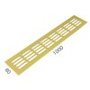SRL - ALFA vetracia mriežka 80 x 1000 mm  ZLM - zlatá matná (C4)