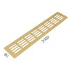 SRL - ALFA vetracia mriežka 80 x 2000 mm  ZLM - zlatá matná (C4)