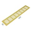 SRL - ALFA vetracia mriežka 80 x 400 mm  ZLM - zlatá matná (C4)
