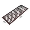 SRL - ALFA vetracia mriežka 150 x 1000 mm  BRM - bronz matný (C33)