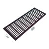 SRL - ALFA vetracia mriežka 150 x 800 mm  BRM - bronz matný (C33)