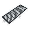 SRL - ALFA vetracia mriežka 150 x 400 mm  CIM - čierna matná (C35)
