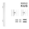 FT - MADLO kód K31 25x25 mm SP ks  BIM - biela matná (FBO)